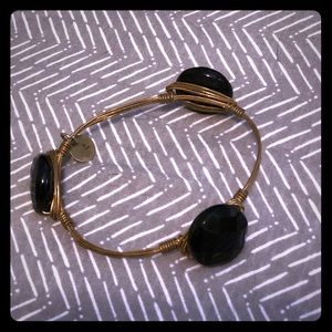 Black and gold bracelet